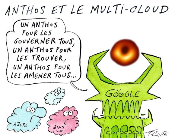 Dessin: Anthos : Google présente sa tour de contrôle pour le multi-cloud